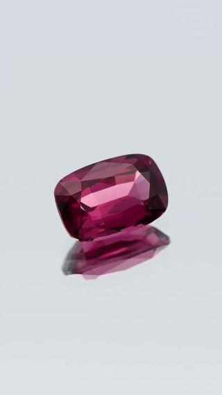 Natural Rhodolite Garnet Unheated thumbnail 1