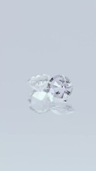 White Sapphire Pair 0.80ct thumbnail 1